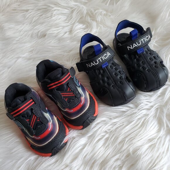 Saucony Wind/Nautica Pearl Boy's Sneaker/Sandal SZ 6 - Picture 1 of 15